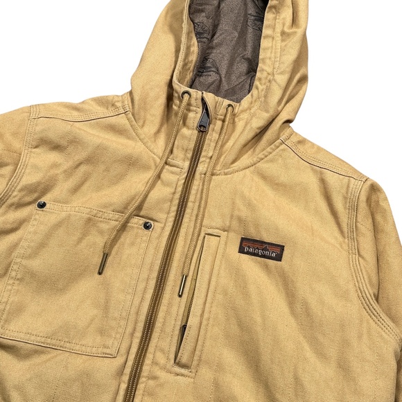 Patagonia All Seasons Bomber Hoody Hemp Canvas Work Jacket Womens Small - Picture 4 of 11